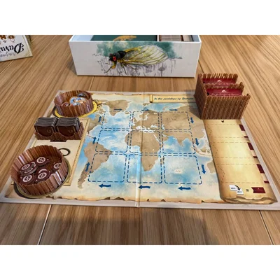 Khay Đựng Board Game In the Footsteps of Darwin