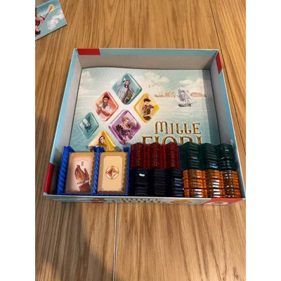 Mille Fiori Remix - Khay đựng linh kiện boardgame tối ưu