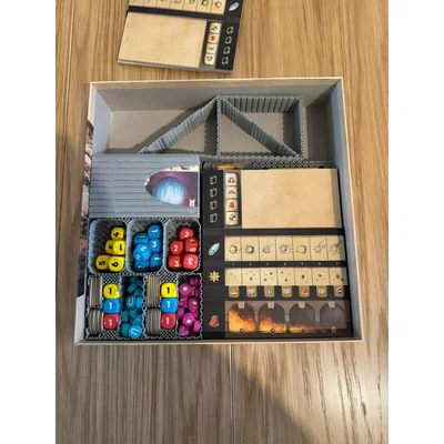 Bộ khay đựng (Insert) cho board game Galileo Galilei (Bản chỉnh sửa theo phiên bản UK)