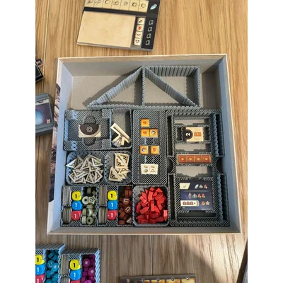 Bộ khay đựng (Insert) cho board game Galileo Galilei (Bản chỉnh sửa theo phiên bản UK)