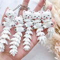 Mô hình chú chó Samoyed Flexi đáng yêu - Đồ chơi, móc khóa & nam châm - Thumbnail 1