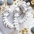 Mô hình chú chó Samoyed Flexi đáng yêu - Đồ chơi, móc khóa & nam châm - Thumbnail 6