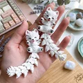 Mô hình chú chó Samoyed Flexi đáng yêu - Đồ chơi, móc khóa & nam châm - Thumbnail 7