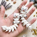 Mô hình chú chó Samoyed Flexi đáng yêu - Đồ chơi, móc khóa & nam châm - Thumbnail 10