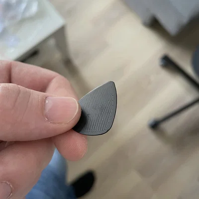Mẫu gảy đàn Guitar (Guitar Pick) in 3D tùy chỉnh độ dày