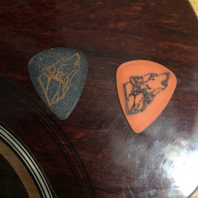 Phím gảy guitar hình Sói (Wolf Guitar Pick)