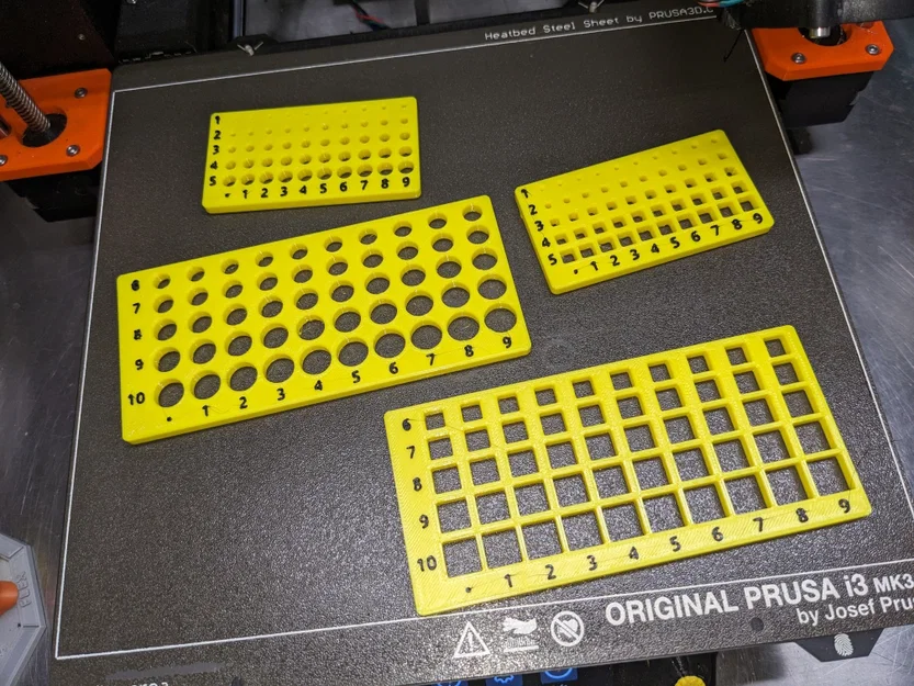Thước đo lỗ - Đối chiếu CAD với thực tế - Lỗ tròn và lỗ vuông - Image 1