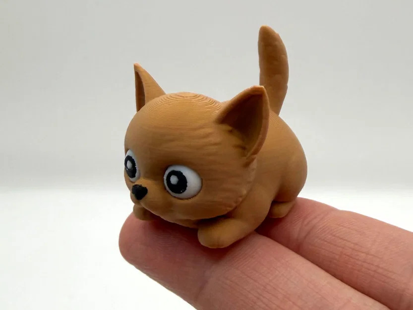 Mô hình chú chó Chihuahua siêu cưng kèm móc khóa - Image 1
