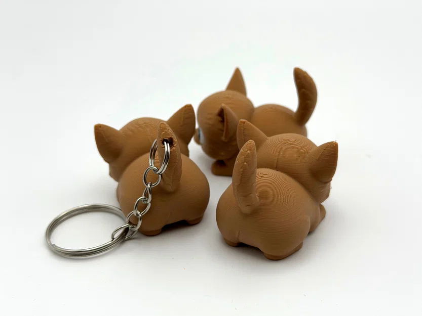 Mô hình chú chó Chihuahua siêu cưng kèm móc khóa - Image 2