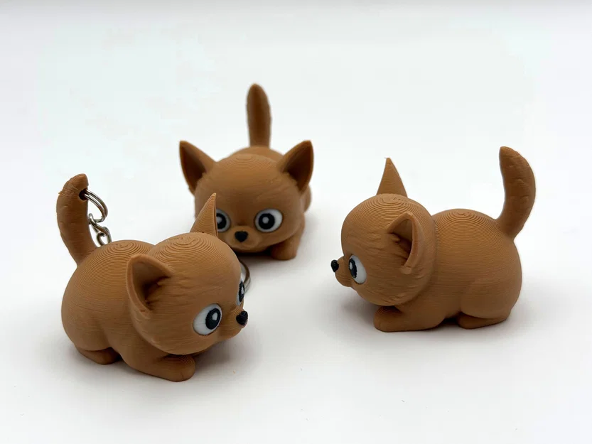 Mô hình chú chó Chihuahua siêu cưng kèm móc khóa - Image 3