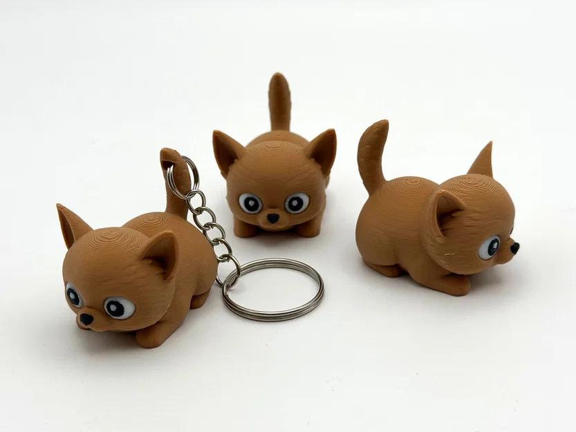 Mô hình chú chó Chihuahua siêu cưng kèm móc khóa - Image 4