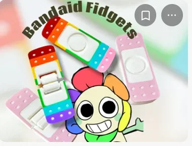 Mô hình đồ chơi giảm stress hình băng cá nhân DANDYSWorld Fidget - Image 1