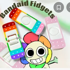 Mô hình đồ chơi giảm stress hình băng cá nhân DANDYSWorld Fidget