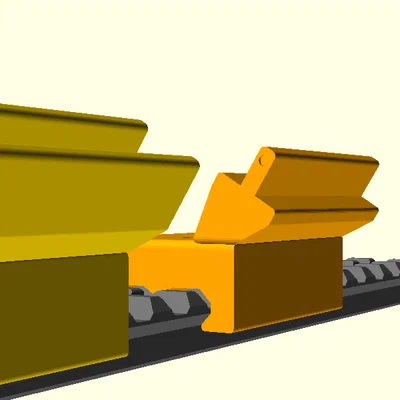Bộ Ngắm Nghiêng Canted Iron Sights & Móc Dây Đeo (Picatinny cho Excalibur/Alchemist)