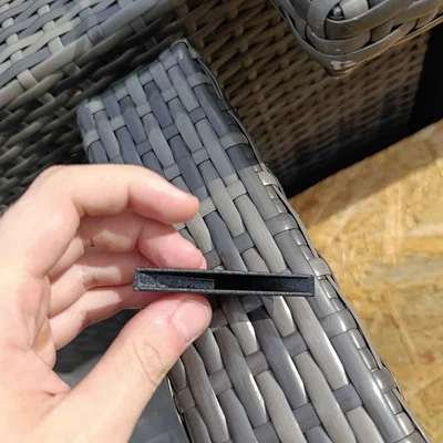 Nẹp góc bảo vệ cạnh bàn kính (Windshield Cover) in 3D bền bỉ
