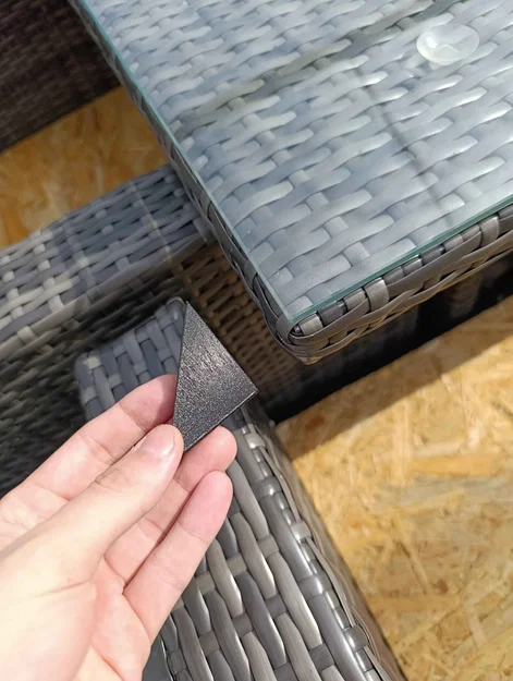 Nẹp góc bảo vệ cạnh bàn kính (Windshield Cover) in 3D bền bỉ - Image 3