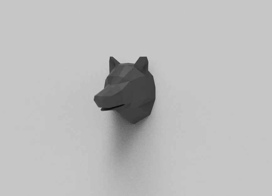Móc treo nón hình đầu sói (Lobotomia) - Thiết kế in 3D đẹp mắt - Image 3