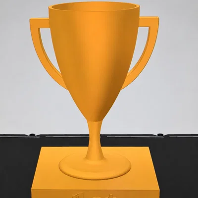 Mẫu Cúp Chiến Thắng 1st Place Trophy In 3D Độc Đáo Cho Mọi Cuộc Thi