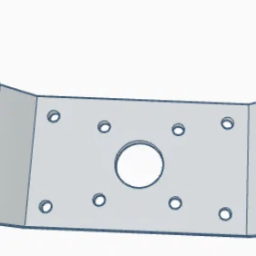 Khung gá Servo chịu tải nặng (160kg-60kg) thiết kế chắc chắn