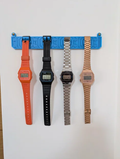 Giá treo đồng hồ kiểu mảnh ghép (Jigsaw watch holder) - Image 1