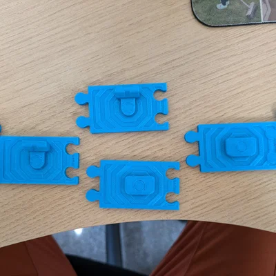 Giá treo đồng hồ kiểu mảnh ghép (Jigsaw watch holder)