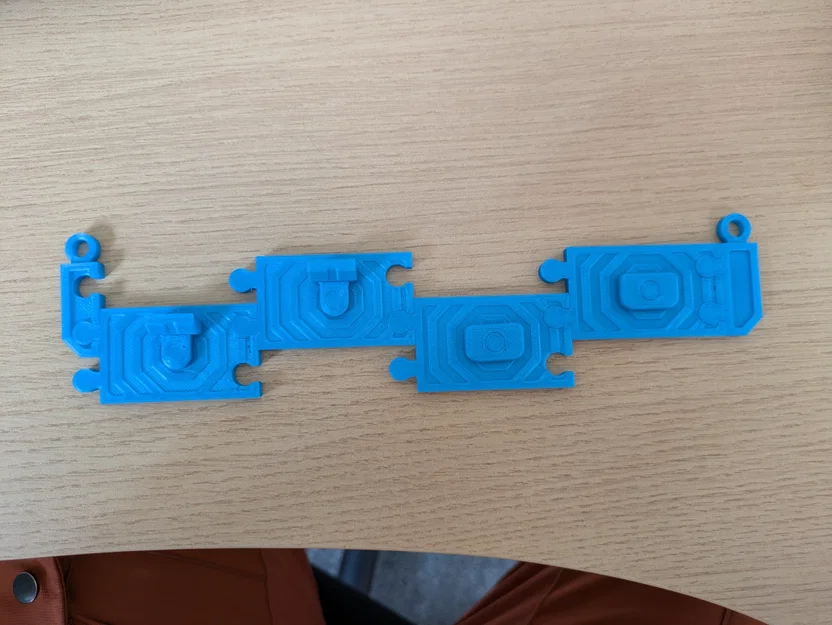 Giá treo đồng hồ kiểu mảnh ghép (Jigsaw watch holder) - Image 4