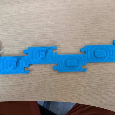 Giá treo đồng hồ kiểu mảnh ghép (Jigsaw watch holder)