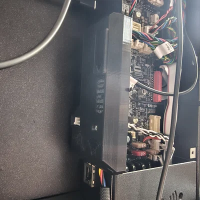 Nắp che cổng GPIO cho máy in Prusa (có lỗ đi cáp INBXX)