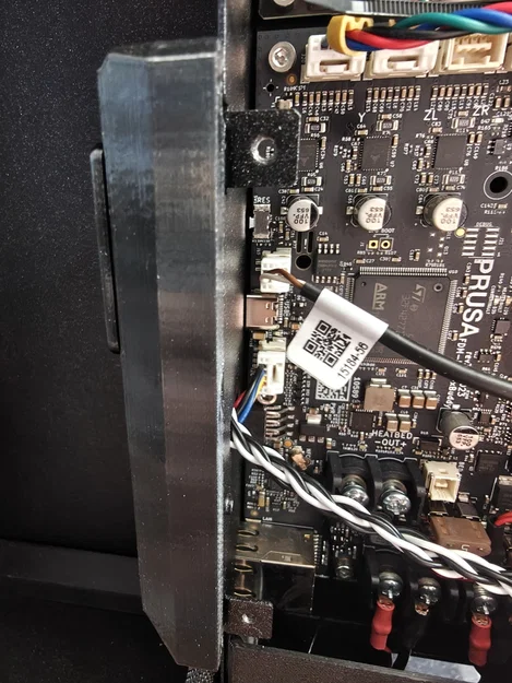 Nắp che cổng GPIO cho máy in Prusa (có lỗ đi cáp INBXX) - Image 2