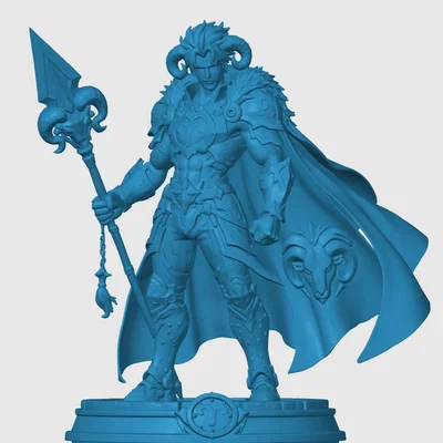 Tượng Chiến Binh Cung Bạch Dương (Aries Statue)