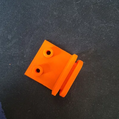 Thanh trượt cửa phòng tắm cho xe Dethleffs in 3D