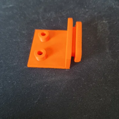 Thanh trượt cửa phòng tắm cho xe Dethleffs in 3D