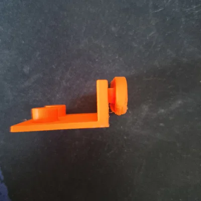 Thanh trượt cửa phòng tắm cho xe Dethleffs in 3D