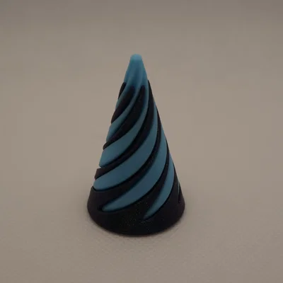 Đồ chơi xoay hình nón Twisty Impossible Fidget 3D độc đáo