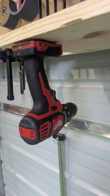 Giá treo dụng cụ M18 (M18 tool hanger) gọn gàng cho xưởng 3D - Image 1