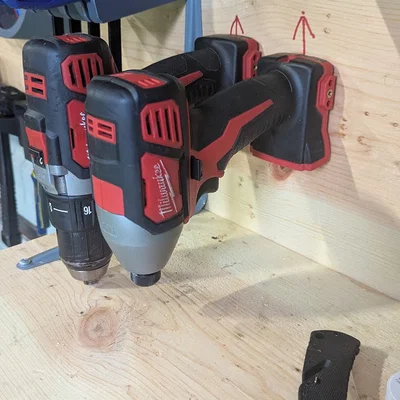 Giá treo dụng cụ M18 (M18 tool hanger) gọn gàng cho xưởng 3D