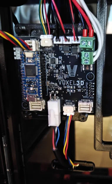 Nắp đậy lỗ đi dây nguồn và cáp GPIO cho INBXX - Image 2