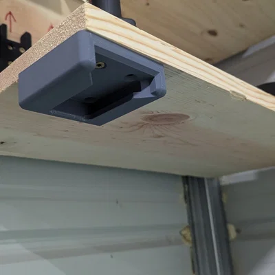 Giá treo pin Milwaukee M18 gắn tường, gầm kệ gọn gàng