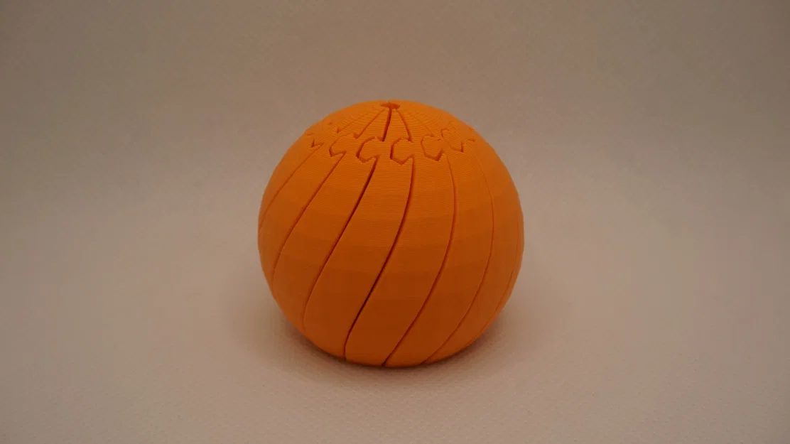 Mô hình quả cầu xoay giải trí Twisty Ball Fidget in 3D - Image 1