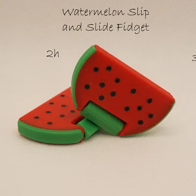 Đồ chơi xả stress Watermelon Slip and Slide Fidget in 3D cực dễ thương