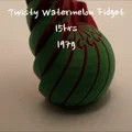 Mô hình đồ chơi giải trí Twisty Watermelon Fidget in 3D - Thumbnail 1