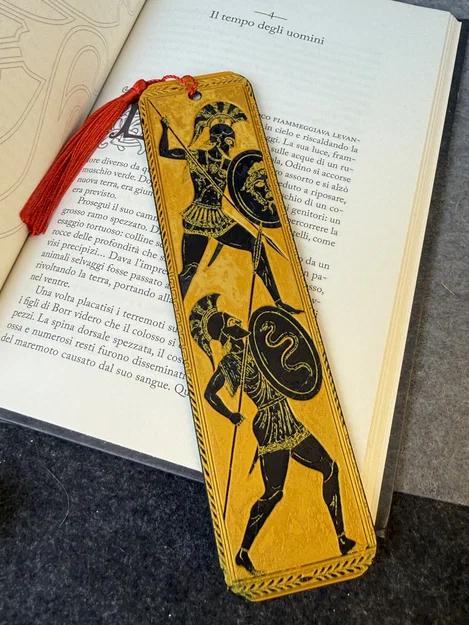 Achilles đối đầu Hector – Bookmark lấy cảm hứng từ sử thi Odyssey - Image 3