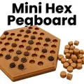 Mini Hex Pegboard – Bảng Pegboard Lục Giác & Đồ Chơi Xếp Hình Mini - Thumbnail 1