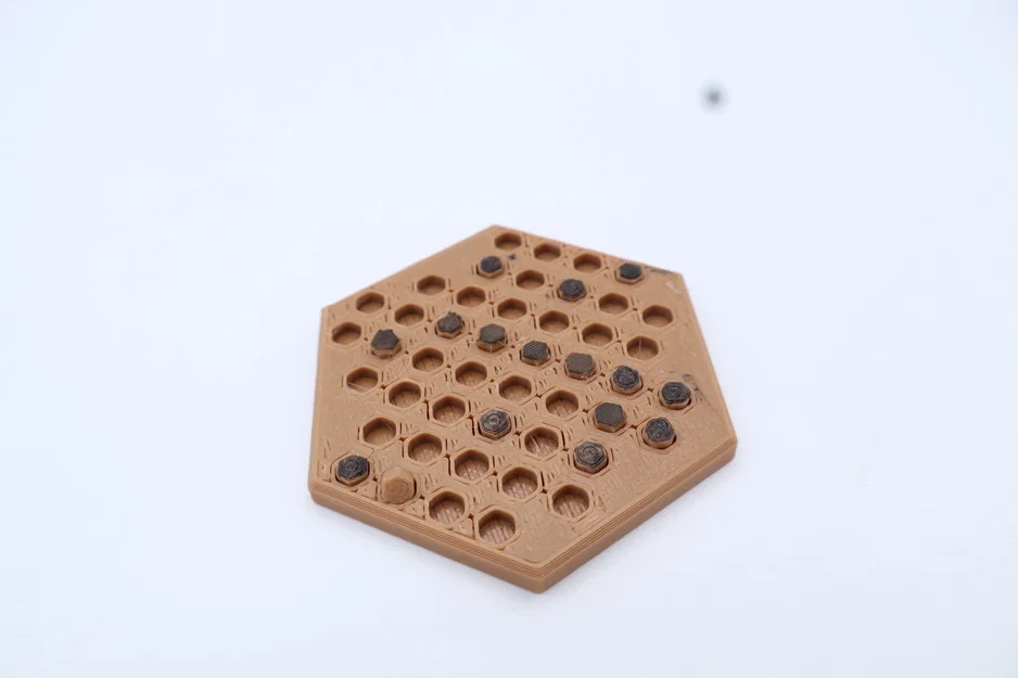 Mini Hex Pegboard – Bảng Pegboard Lục Giác & Đồ Chơi Xếp Hình Mini - Image 2