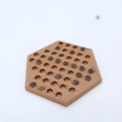 Mini Hex Pegboard – Bảng Pegboard Lục Giác & Đồ Chơi Xếp Hình Mini