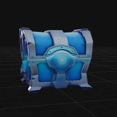 Mô hình Rare Chest (Fortnite Sprite) - Đồ chơi in 3D phong cách Pixel Art