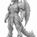 Mô hình 3D YSKAROTH Dragon titan - Thumbnail 3
