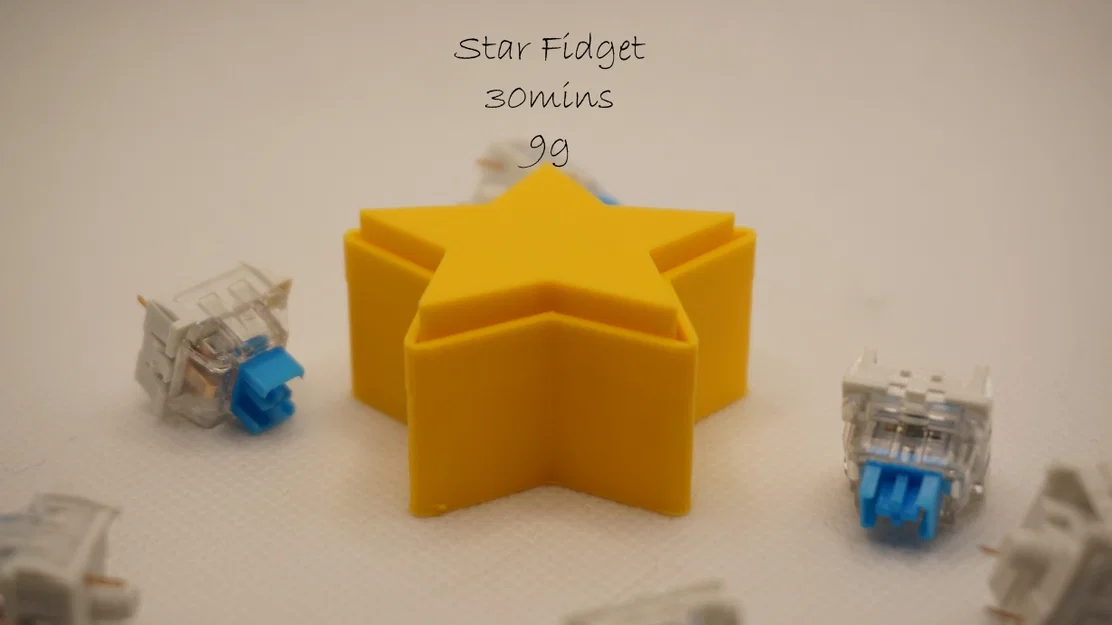 Mô hình đồ chơi giải trí Star Clicker 3D nhỏ gọn và bắt mắt - Image 1