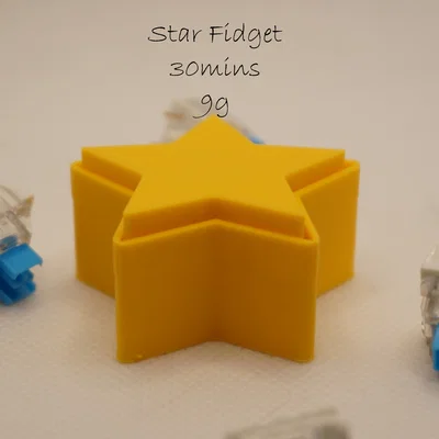 Mô hình đồ chơi giải trí Star Clicker 3D nhỏ gọn và bắt mắt