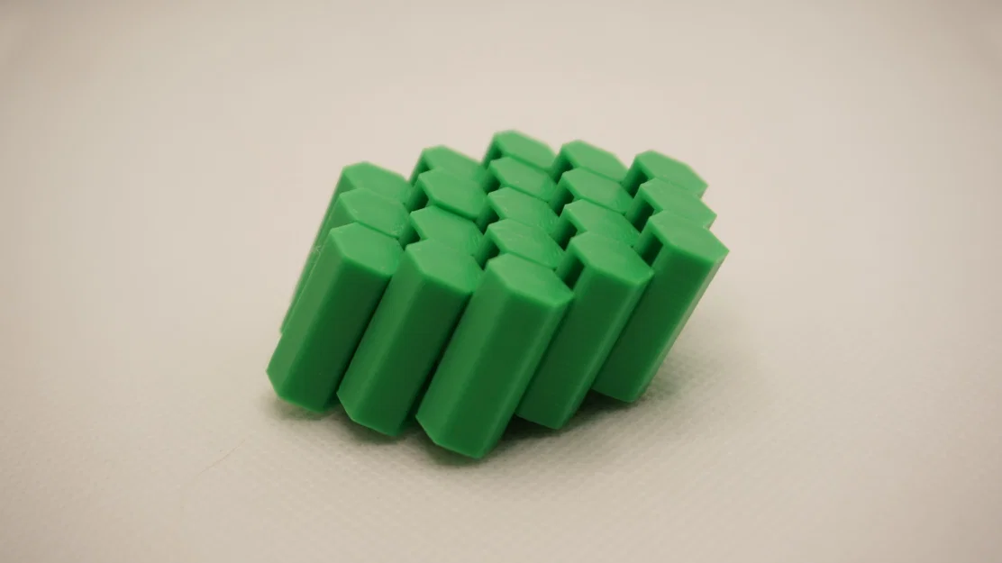 Hexagon Pixel Fidget (Mini) - Đồ chơi xả stress 3D in nhanh - Image 2